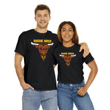 Rogue Biker Bull [Front] | Women's Heavy Cotton Tee