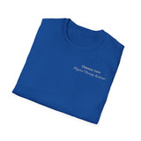 "Personalized" ClearSky Rehabilitation Hospital [Chanesa Lora- Physical Therapy Assistant ] [Front/Back Logo] | Unisex Softstyle T-Shirt