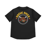 Rogue Biker [RB] | Women's | Jersey Short Sleeve Deep V-Neck Tee