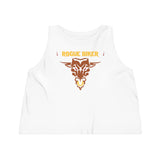 Rogue Biker Bull [Yellow] | Women's Dancer Cropped Tank Top