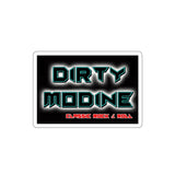 Dirty Modine [Green] | Kiss-Cut Stickers