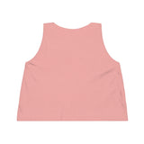 Rogue Biker Bull [Rose] | Women's Dancer Cropped Tank Top