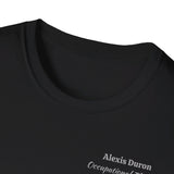 "Personalized" ClearSky Rehabilitation Hospital [Alexis- Occupational Therapy] [Front/Back Logo] | Unisex Softstyle T-Shirt
