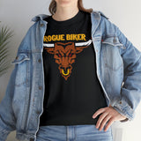 Rogue Biker Bull [Front] | Women's Heavy Cotton Tee