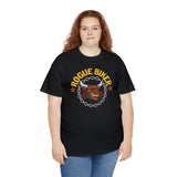 Rogue Biker Bull [Front] | Women's Heavy Cotton Tee