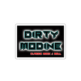 Dirty Modine [Green] | Kiss-Cut Stickers