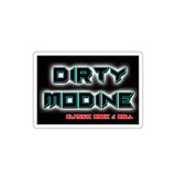 Dirty Modine [Green] | Kiss-Cut Stickers