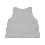 Rogue Biker Bull [Rose] | Women's Dancer Cropped Tank Top