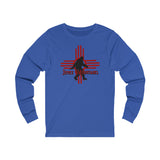 Zia Big Foot [Jemez Mountains] | Unisex Jersey Long Sleeve Tee