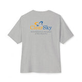 ClearSky Rehabilitation Hospital [Rio Rancho] [Front/Back Logo] | Unisex Oversized Boxy Tee