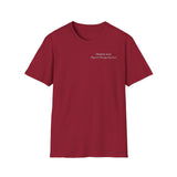 "Personalized" ClearSky Rehabilitation Hospital [Chanesa Lora- Physical Therapy Assistant ] [Front/Back Logo] | Unisex Softstyle T-Shirt