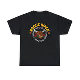 Rogue Biker Bull [Front] | Women's Heavy Cotton Tee