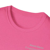 "Personalized" ClearSky Rehabilitation Hospital [Alexis- Occupational Therapy] [Front/Back Logo] | Unisex Softstyle T-Shirt