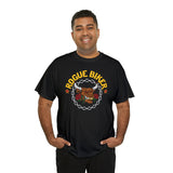 Rogue Biker Bull [Front] | Women's Heavy Cotton Tee