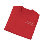 "Personalized" ClearSky Rehabilitation Hospital [Alexis- Occupational Therapy] [Front/Back Logo] | Unisex Softstyle T-Shirt