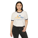 ClearSky Rehabilitation Hospital [Rio Rancho] [Front Logo] | Unisex Cotton Ringer T-Shirt