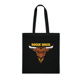 Rogue Biker Bull | Cotton Tote