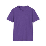"Personalized" ClearSky Rehabilitation Hospital [Brenda Tryon- Occupational Therapist] [Front/Back Logo] | Unisex Softstyle T-Shirt