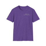 "Personalized" ClearSky Rehabilitation Hospital [Chanesa Lora- Physical Therapy Assistant ] [Front/Back Logo] | Unisex Softstyle T-Shirt