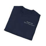 "Personalized" ClearSky Rehabilitation Hospital [Chanesa Lora- Physical Therapy Assistant ] [Front/Back Logo] | Unisex Softstyle T-Shirt