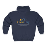 ClearSky Rehabilitation Hospital [Rio Rancho] [Front/Back Logo] | Unisex Heavy Blend™ Full Zip Hooded Sweatshirt