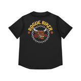 Rogue Biker [RB] | Women's | Jersey Short Sleeve Deep V-Neck Tee