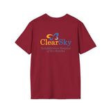 "Personalized" ClearSky Rehabilitation Hospital [Chanesa Lora- Physical Therapy Assistant ] [Front/Back Logo] | Unisex Softstyle T-Shirt