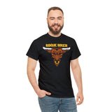 Rogue Biker Bull [Front] | Women's Heavy Cotton Tee