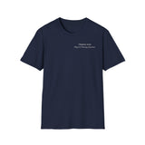 "Personalized" ClearSky Rehabilitation Hospital [Chanesa Lora- Physical Therapy Assistant ] [Front/Back Logo] | Unisex Softstyle T-Shirt
