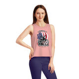 Rogue Biker [Freedom & Independence] | Women's Dancer Cropped Tank Top