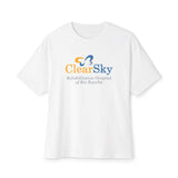 ClearSky Rehabilitation Hospital [Rio Rancho] [Front/Back Logo] | Unisex Oversized Boxy Tee