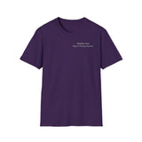 "Personalized" ClearSky Rehabilitation Hospital [Chanesa Lora- Physical Therapy Assistant ] [Front/Back Logo] | Unisex Softstyle T-Shirt