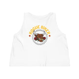 Rogue Biker Bull [Rose] | Women's Dancer Cropped Tank Top