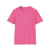 "Personalized" ClearSky Rehabilitation Hospital [Chanesa Lora- Physical Therapy Assistant ] [Front/Back Logo] | Unisex Softstyle T-Shirt