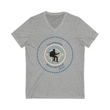 Kaktus Kats | Women's Short Sleeve V-Neck Tee