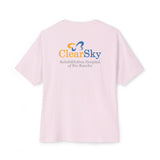 ClearSky Rehabilitation Hospital [Rio Rancho] [Front/Back Logo] | Unisex Oversized Boxy Tee
