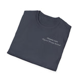"Personalized" ClearSky Rehabilitation Hospital [Chanesa Lora- Physical Therapy Assistant ] [Front/Back Logo] | Unisex Softstyle T-Shirt