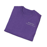 "Personalized" ClearSky Rehabilitation Hospital [Brenda Tryon- Occupational Therapist] [Front/Back Logo] | Unisex Softstyle T-Shirt