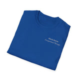 "Personalized" ClearSky Rehabilitation Hospital [Alexis- Occupational Therapy] [Front/Back Logo] | Unisex Softstyle T-Shirt