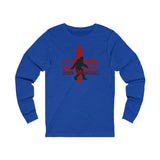 Zia Big Foot [Jemez Mountains] | Unisex Jersey Long Sleeve Tee