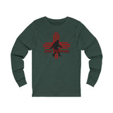 Zia Big Foot [Jemez Mountains] | Unisex Jersey Long Sleeve Tee