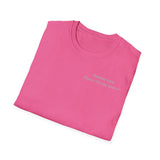 "Personalized" ClearSky Rehabilitation Hospital [Chanesa Lora- Physical Therapy Assistant ] [Front/Back Logo] | Unisex Softstyle T-Shirt