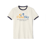 ClearSky Rehabilitation Hospital [Rio Rancho] [Front Logo] | Unisex Cotton Ringer T-Shirt