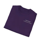 "Personalized" ClearSky Rehabilitation Hospital [Alexis- Occupational Therapy] [Front/Back Logo] | Unisex Softstyle T-Shirt