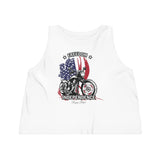 Rogue Biker [Freedom & Independence] | Women's Dancer Cropped Tank Top