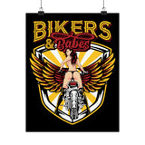 Bikers & Babes | Premium Matte Vertical Posters