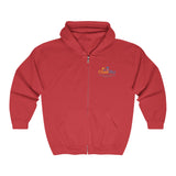 ClearSky Rehabilitation Hospital [Rio Rancho] [Front/Back Logo] | Unisex Heavy Blend™ Full Zip Hooded Sweatshirt
