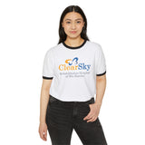 ClearSky Rehabilitation Hospital [Rio Rancho] [Front Logo] | Unisex Cotton Ringer T-Shirt
