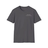 "Personalized" ClearSky Rehabilitation Hospital [Alexis- Occupational Therapy] [Front/Back Logo] | Unisex Softstyle T-Shirt