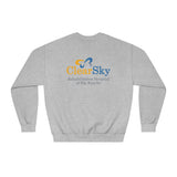 ClearSky Rehabilitation Hospital [Rio Rancho] [Front/Back Logo] | Unisex DryBlend® Crewneck Sweatshirt